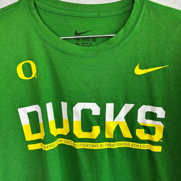 Nike Green duck T Shirt Short Sleeve Tee large - Picture 4 of 5